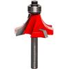 Freud 34 - 100 1/40,6 cm Radius Rounding over bit con codolo 1/10,2 cm, 34-116 0W, 0V