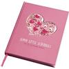 Tinc - Quaderno A5 con Paillettes Cuore Mallo - Copertina Rigida con Motivo Cuore Squishy - Segnalibro a Nastro e Pagine a Righe - Fornitura Scolastica - Rosa