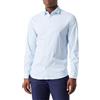 JACK & JONES JPRBLABLACKPOOL LS SS24 SN - Maglietta Elasticizzata, White/AOP: Slim Fit, S