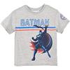 Batman T-Shirt Bambino Prodotto con Licenza Ufficiale DC vs Joker, grigio, 8 anni