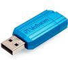 Verbatim Store´n´go Pinstripe 49057 Blu Memoria USB portatile