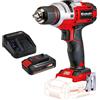 Einhell Trapano avvitatore a batteria TE-CD 18 Li E + Starter Kit 18V 2.5Ah"