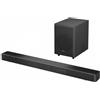 Hisense Soundbar 3.1.2 Canali 360W con Subwoofer Wireless Bluetooth Nero AX3120G