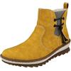 Rieker Z8691 Donna Stivali Chelsea, Giallo (Honig/Leinen/68 68), 36 EU
