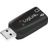 LogiLink USB Scheda audio con effetto Virtual 3D, compatibile Windows