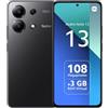 Xiaomi Redmi Note 13 4G Smartohone sbloccato,8GB + 256GB, Octa-core, display AMOLED da 120 Hz, tripla fotocamera da 108 MP, processore Snapdragon 685, batteria da 5000 mAh, 33 W, ricarica rapida(nero)