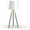 Wilmà Studio Lampada da Tavolo Led Ricaricabile con Gambe Colorate 15h | Lampada Led Senza Fili con Touch Control e Gambe Antiribaltamento, Altezza 26cm