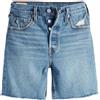 Levi's 501 Mid Thigh Shorts, Pantaloncini di jeans, Donna, Odeon, 28W