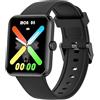 Blackview Smartwatch Uomo Donna,Orologio Fitness 1.52" Smart Watch con Contapassi/Cardiofrequenzimetro/SpO2/Cronometro, 24 Sportivo, Notifiche Messaggi, Fitness Tracker per Android iOS