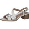 Caprice Damen 9-28204-42, Sandali con Tacco Donna, Pettine Bianco, 40 EU