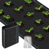smtfcty Tessuto non tessuto per erbacce extra forte, 100 g/m², da giardino, contro le erbacce, 2 x 3 m, con 20 ancore, resistente agli strappi, impermeabile, per giardino, anti erbacce