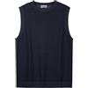 Diana Studio, Gilet Traforato in Maglia - Uomo, 100% Cotone, Smanicato, Casual Fit, Nero, L