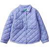 United Colors of Benetton Giubbotto 2MJACN02N Giacca, Lilla 34V, KL Bambina