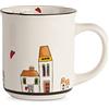 Egan Mug, Porcellana, Avorio, Small