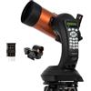 Celestron 11049 NexStar 4SE Telescopio Maksutov-Cassegrain computerizzato con montatura completamente automatica, tecnologia SkyAlign e rivestimento XLT, nero/arancio