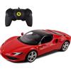 TURBO CHALLENGE Ferrari 296 GTS-RC Prestige-1/16-095642-Auto Telecomandata Batterie Non Incluse-Plastica-Giocattolo per Bambini-Regalo-Licenza-A Partire dai 6 Anni, Colore Rosso, 095642