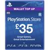 PlayStation Sony PSN Card - 35 GBP (UK)