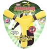 Wicked Booma Junior | Boomerang da interno morbido e sicuro per principianti | Realizzato in memory foam | volo di ritorno garantito | portata 1-3 metri (giallo)