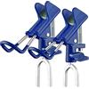 YAOYAOLING Supporto per canna da pesca YAOYAOLING, regolabile a 360 gradi, in Nylon rinforzato, Blu