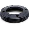 MIEBA Cuffia a gomito Dub Bolt [alluminio] per SRAM DUB/BB30, per braccio manovella SRAM vite autoestraente Dub Bolt Cap (nero)