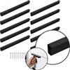 meblando.pl Meblando - Set di 10 maniglie per mobili, universali, larghezza 160 mm, lunghezza 190 mm, maniglie per armadi da cucina, maniglie per mobili, maniglie per porte da cucina di alta qualità, maniglie per