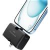 Prodrocam Powerbank 4500mAh per iPhone/Android, Batteria Esterna per Cellulare a Doppia Porta Portatile, Compatibile con iPhone 15/14/13/12/11/X/8, per Samsung/Oneplus/LG serie (Nero)