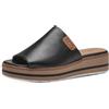 Jana 8-27272-42, Sandali bassi Donna, Nero, 38 EU