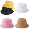 liuer 4PCS Cappello da Pescatore Donna Uomo Cappello da Sole Reversibile Pieghevole Cappello da Pesca Cotone Viaggio Spiaggia Esterno Cappellino Adulto Ragazzi e Ragazze (56-58cm,Colore Bifacciale)