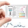 August Engelhardt 50 strisce reattive per acquario, 7 in 1, test rapido, valore GH, stagno, pesci, acqua