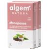 Algem Natura Menopausa Integratori Vampate e Attività Ormonale Algem Natura, 60 capsule Contro Sbalzi d'Umore, Sudorazione Eccessiva e Secchezza Intima con Agnocasto e Cimicifuga