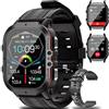 LEMFO Smartwatch Uomo Schermo AMOLED da 1,96,Effettua e Ricevi Chiamate Orologio Smartwatch,Impermeabile Fino a 1 ATM con SpO2, Oltre 100 Modalità Sportive Smart Watch per Android IOS
