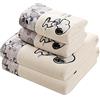 CCSYM Asciugamani 2 Pezzi, 1 Asciugamano 1 Asciugamano da Bagno, Microfibra, Asciugamano Assorbente, Telo Mare Set Topolino Mickey Nobby