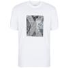 Armani Exchange Maglietta NYC Image Regular Fit T-Shirt, Bianco, L Uomo