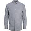 JACK & JONES JPRBLANORDIC - Maglietta con Stampa L/S SN, Night Sky/AOP: Comfort Fit, M