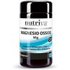 NUTRIVA Magnesio Ossido, Integratore Alimentare a base di Magnesio Ossido, Vitamina B6 e Orthosiphon, PMS, Gonfiore, Digestione, Drenante, Supporto Intestinale, 50 compresse, Vegan