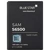 Evetane Blue Star Premium - Batteria per Samsung Galaxy Mini 2 (S6500) / Young (S6310) / Ace Plus (S7500), Li-Ion 1400 mAh