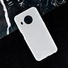 Shantime Custodia per Nokia X10, cover posteriore in morbido poliuretano termoplastico, antiurto, anti-impronte, custodia protettiva integrale per Nokia X20 (bianco)