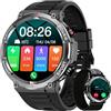 Blackview Smartwatch Uomo, Orologio Intelligente Fitness con Chiamate Bluetooth,1.39" Militari Smart Watch Tracker Attività con 100 Modalità Sportive per Cardiofrequenzimetro,SpO2, Android iOS