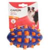 Camon Pallina rugby bicolore in tpr con punte e squeaker - Dimensioni 13cm.