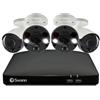SWANN kit 4 x videosorv. 8 can. Ext. IP66 + Registrat. Swann-SWNVK-887802B2FB-EU