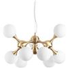 Ideal Lux Nodi Sp9 Ottone Lampada a sospensione