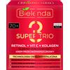 Bielenda Super Trio (Retinolo + Vit C + Collagene) Crema Antirughe 70+ Giorno/Notte 50 ml 50 ml
