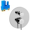 Paffoni Miscelatore ad incasso per doccia Paffoni Stick deviatore 3 uscite SK019CR