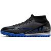 Nike Zoom Superfly 9 Academy Tf, Soccer Shoe Uomo, Black/Chrome-Hyper Royal, 36 EU