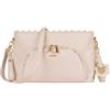 Nanan Borsa da Passeggio in Ecopelle con Tracolla Beige ECL22BE