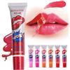 Labstandard Magic Tattoo Lip Gloss Set 6 colori Peel Off Rossetto Set di Rossetti Tatuaggi Rossetto Opaco Lip Gloss Lunga Durata Macchia Labbra per Donne Ragazze Peel Off Rossetto Impermeabile