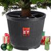 KADAX Supporto per albero di Natale, in plastica riciclata, supporto per albero di Natale, supporto per albero di Natale (altezza fino a 250 cm/grafite)