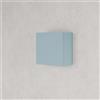 LBSIGN Pensile Da Bagno Quadrato 1 Anta Reversibile 30x30 Blu Pastello