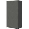LBSIGN Pensile Da Bagno Rettangolare 1 Anta Reversibile 25x50 Antracite