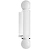 LINEA LIGHT Lampada da parete Linea Light Birba W2 biemissione 2xE27 bianco - 9445 [13181000]